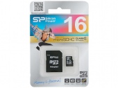   Silicon Power MicroSDHC 16  (SP016GBSTH010V10-SP)