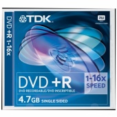  DVD+R 4.7Gb Slim Case 1 . (TDK) 16x