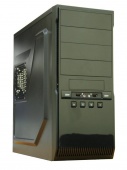  Trin (U3075 BK-BK-BK), USB 2.0*2, HD Audio,  , Black