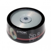  CD-R 700 Mb Cake Box 25 . (TDK) 52x