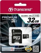   Transcend MicroSDHC 32  (TS32GUSDU1)