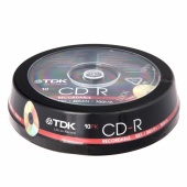  CD-R 700 Mb Cake Box 10 . (TDK) 8x-12x